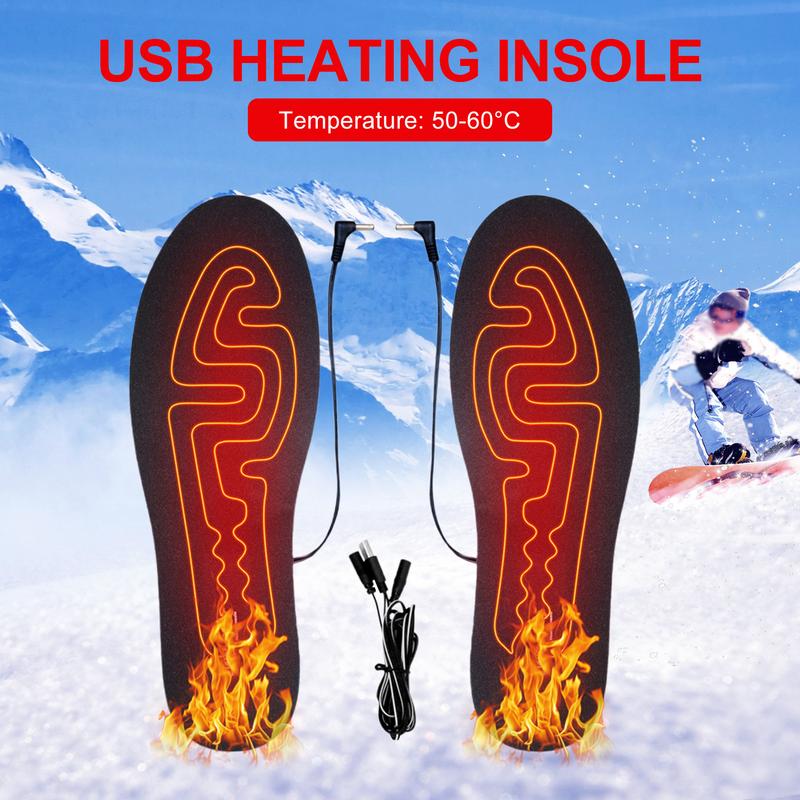 Heated Insole Rechargeable - 2023 전기 난방 깔창 절단 가능,