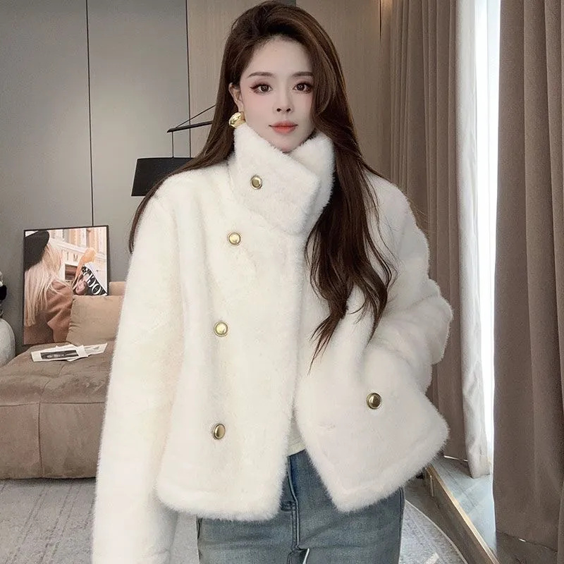 Winter Clothing Trends 2026 - 밍크 벨벳 코트 여성용 2026 가을
