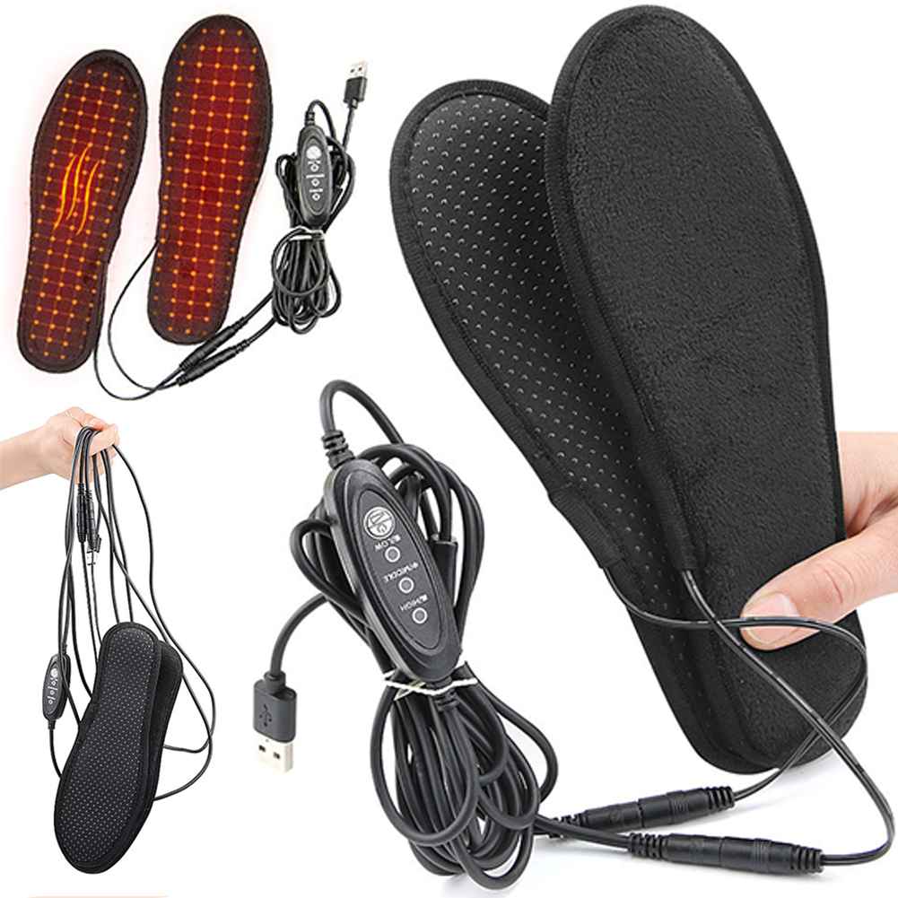 Heated Insole Rechargeable - USB 가열 신발 깔창 전기 가열