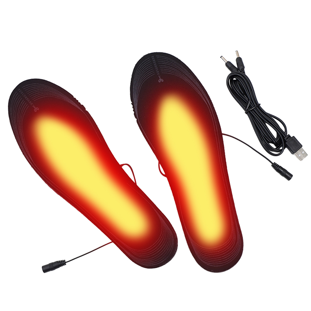 Heated Insole Rechargeable - 남녀공용 전기 발 워머, 온도 조절