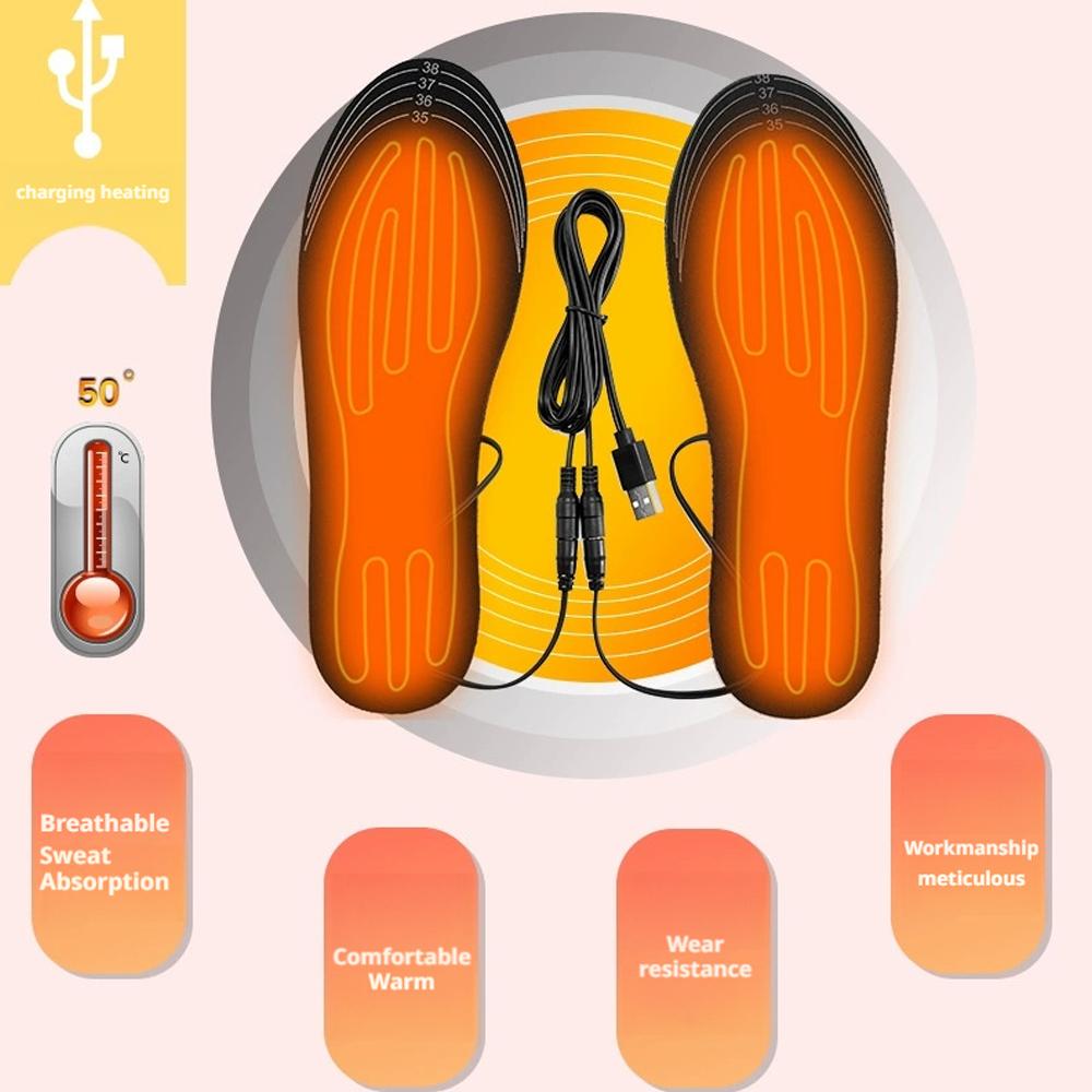 Heated Insole Rechargeable - 가열식 깔창, USB 충전식 발 온열