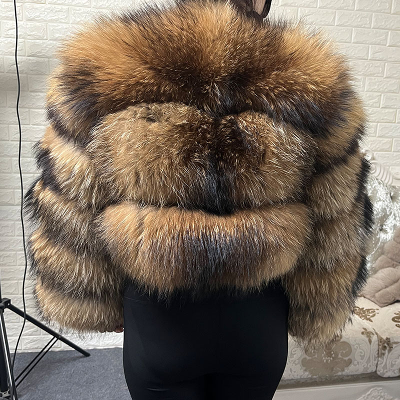 플러스 사이즈 탑스 브라운 퍼 마오마오콩 비만 여성용  - Winter Clothing Women Sale 리뷰 및 가격