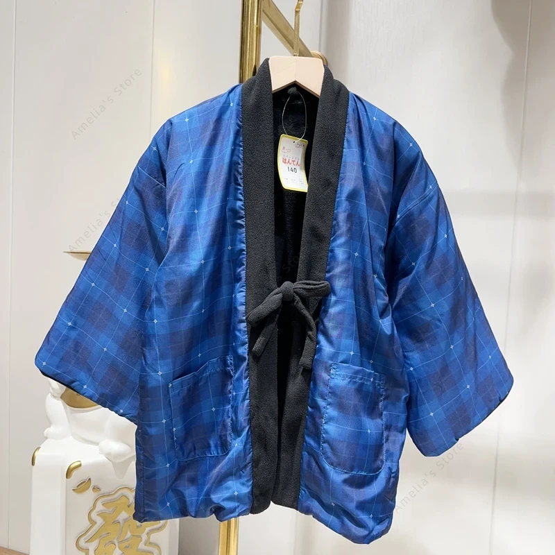 어린이를위한 겨울 한텐 코트 일본식 재킷 전통 의류 어 - Traditional Winter Japanese Clothing 리뷰 및 가격