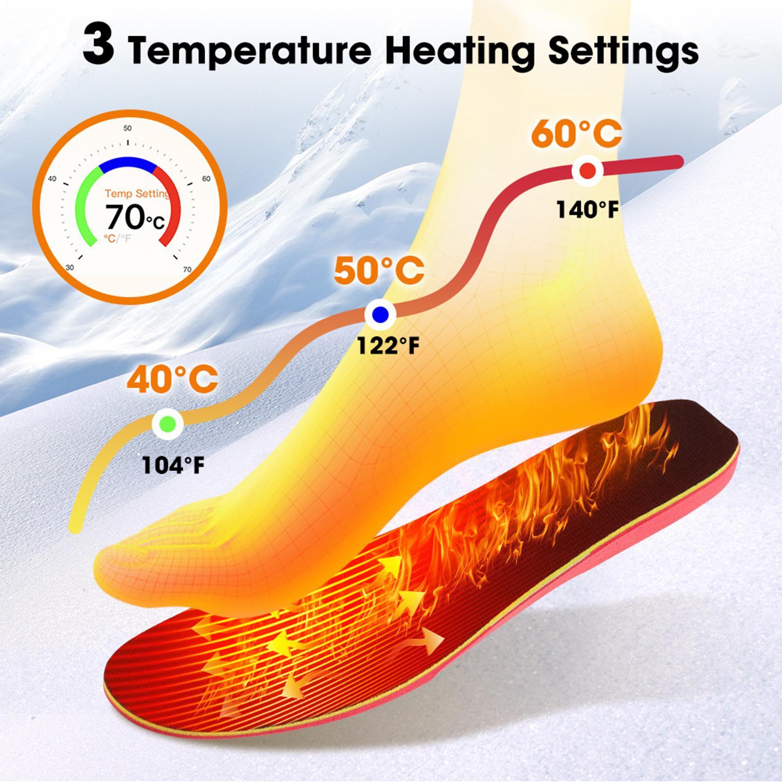 신커 히팅 인솔 3000mAh 충전식 따뜻한 부츠 인서 - Heated Insole Rechargeable 리뷰 및 가격