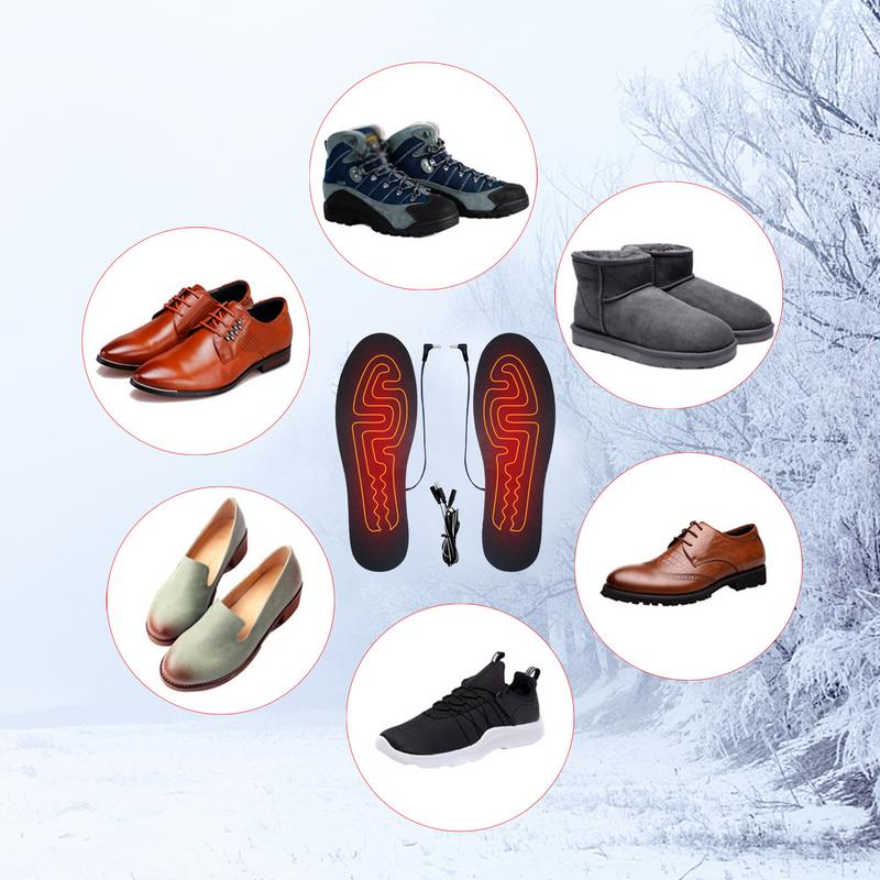 2023 전기 난방 깔창 절단 가능, USB 충전식 온 - Heated Insole Rechargeable 리뷰 및 가격