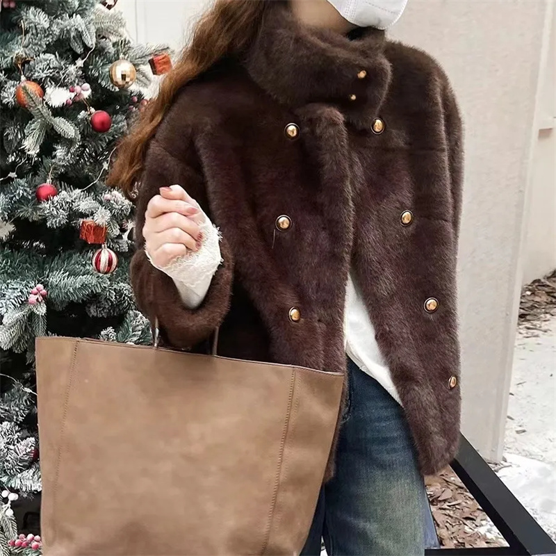밍크 벨벳 코트 여성용 2026 가을 겨울 신상 퍼 통 - Winter Clothing Trends 2026 리뷰 및 가격