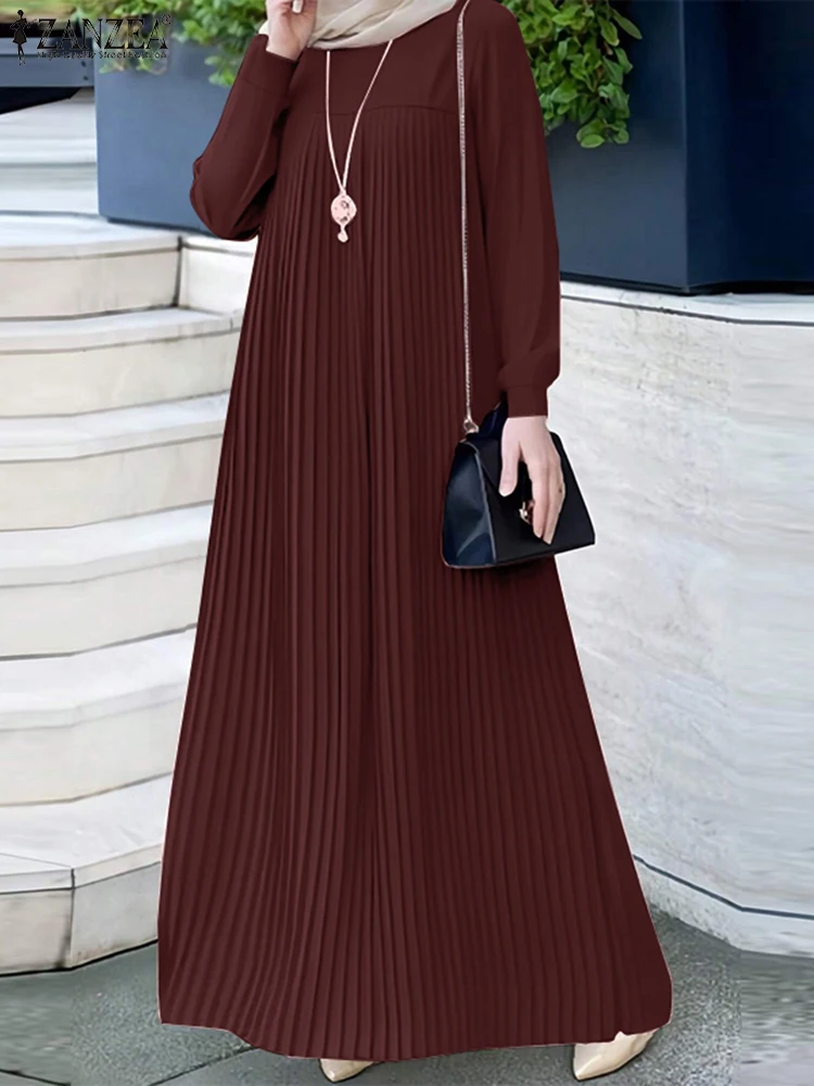 2025 ZANZEA 이슬람 Abaya Hijab 드레 - Winter Clothing Dubai 리뷰 및 가격
