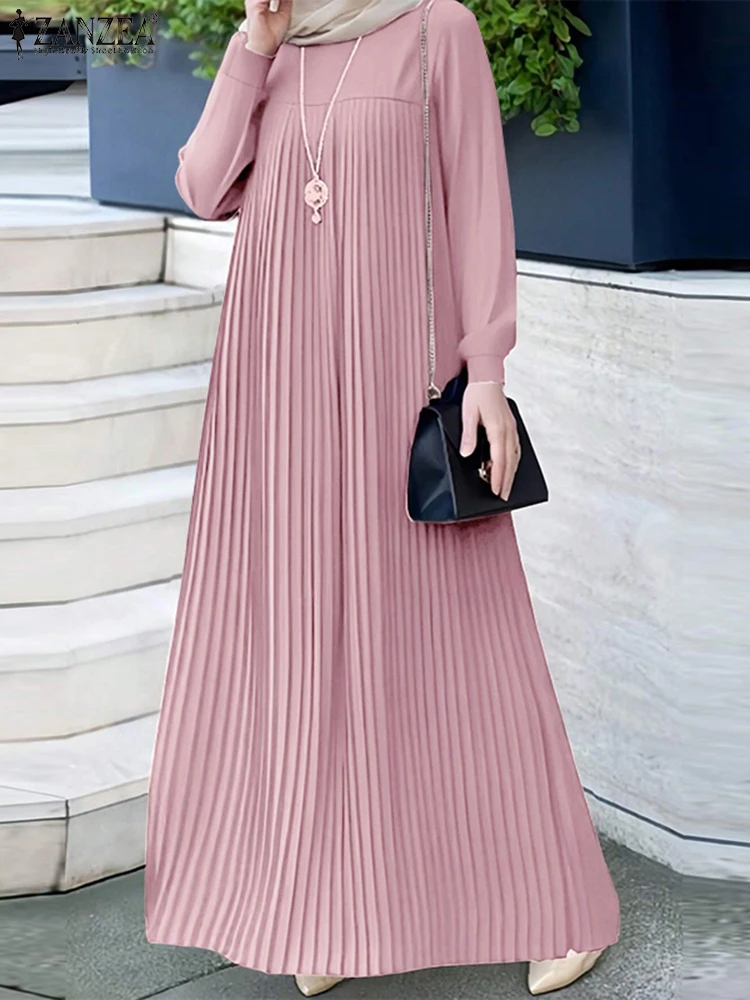 2025 ZANZEA 이슬람 Abaya Hijab 드레 - Winter Clothing Dubai 리뷰 및 가격