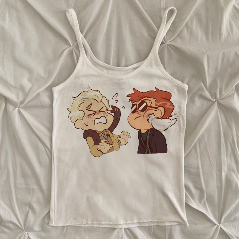 Good OmensY2k Good Omens 프린트 의 - Zara Winter Clothing Women 리뷰 및 가격