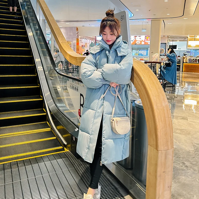 겨울 여성의 차가운 코트 파카 후드 긴 패딩 재킷 플러 - Winter Clothing Wholesale 리뷰 및 가격