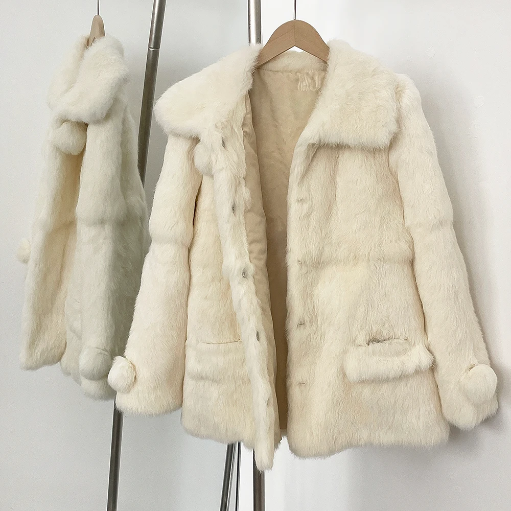 2025 리얼 퍼 재킷 여성 아우터 신상 겨울 천연 토 - Winter Clothing Wholesale 리뷰 및 가격