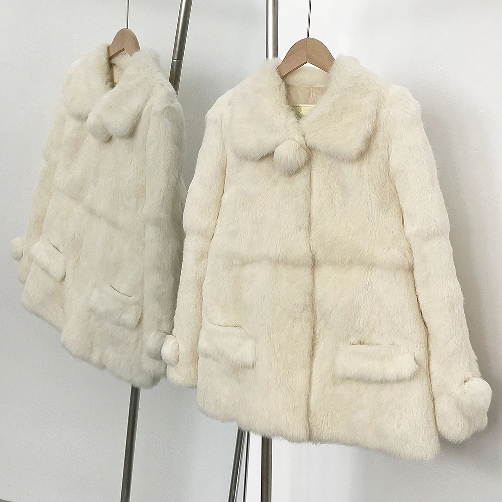2025 리얼 퍼 재킷 여성 아우터 신상 겨울 천연 토 - Winter Clothing Wholesale 리뷰 및 가격
