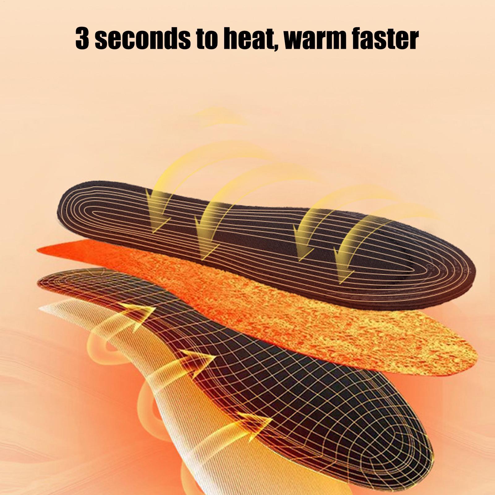 USB 가열 깔창 절단 가능 열 신발 깔창 야외 스포츠 - Heated Insole Rechargeable 리뷰 및 가격