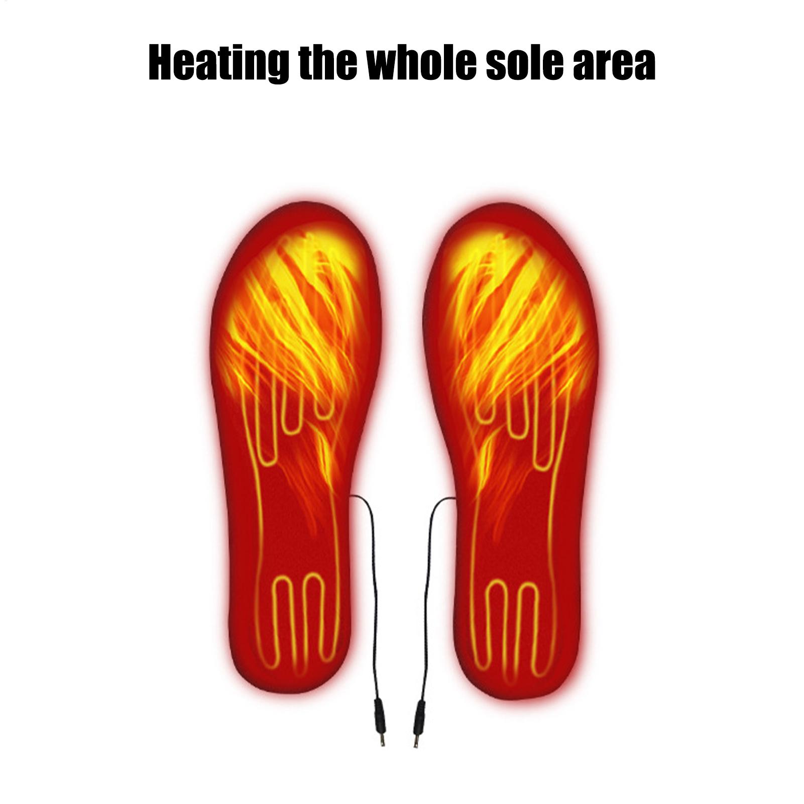 USB 가열 깔창 절단 가능 열 신발 깔창 야외 스포츠 - Heated Insole Rechargeable 리뷰 및 가격