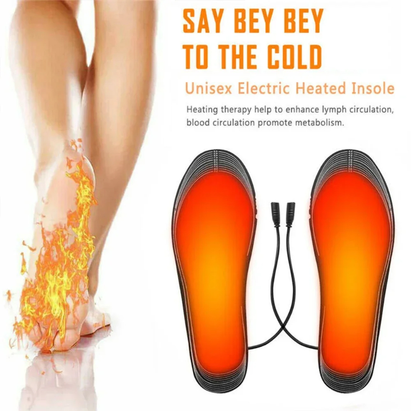 USB 충전식 온수 Insoles 크기 35-46 야외 - Heated Insole Rechargeable 리뷰 및 가격