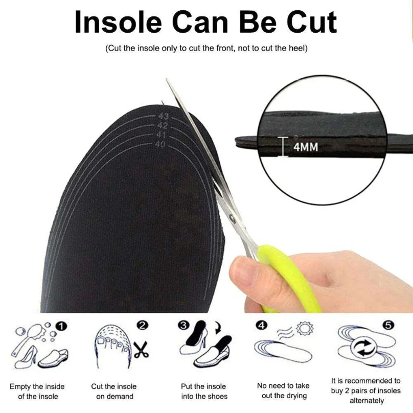 USB 충전식 온수 Insoles 크기 35-46 야외 - Heated Insole Rechargeable 리뷰 및 가격