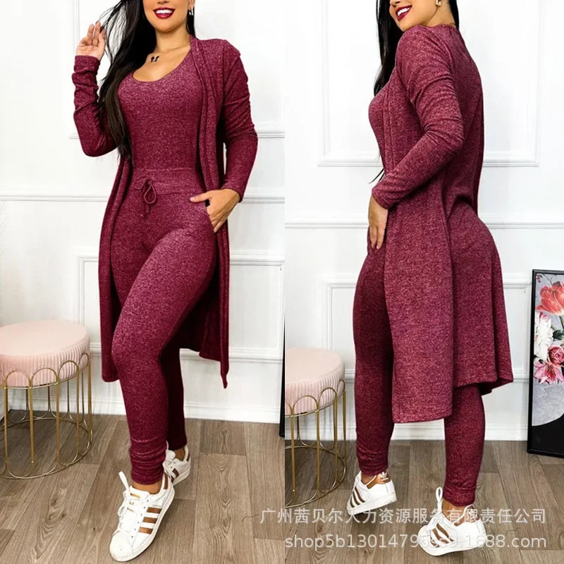 2026 점프수트 & 코트 세트 가을 여성 드로스트링  - Winter Clothing Women Sale 리뷰 및 가격