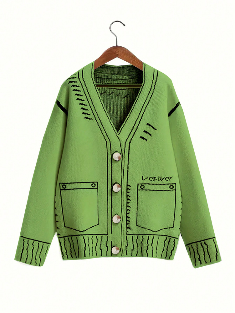 플러스 사이즈 여성용 버튼업 가디건 가을 겨울 파인 라 - Winter Clothing Women Sale 리뷰 및 가격