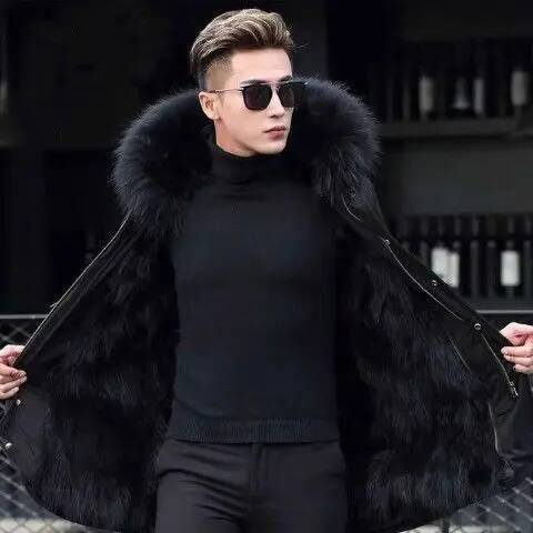 2025년 신상 캐주얼 겨울 남성용 다운 재킷 폭스 퍼 - Winter Clothing Taiwan 리뷰 및 가격
