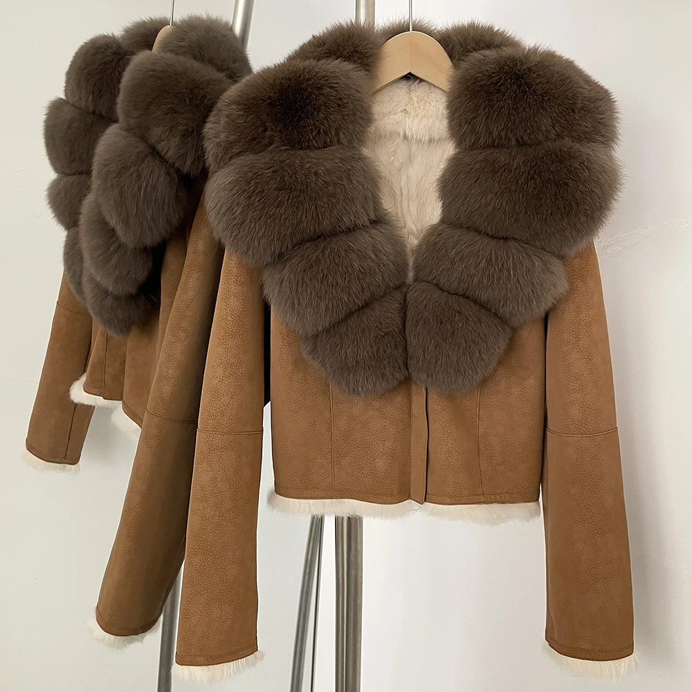 2025 가을 겨울 신상 퍼 재킷 스웨이드 의류 리얼  - Winter Clothing Wholesale 리뷰 및 가격