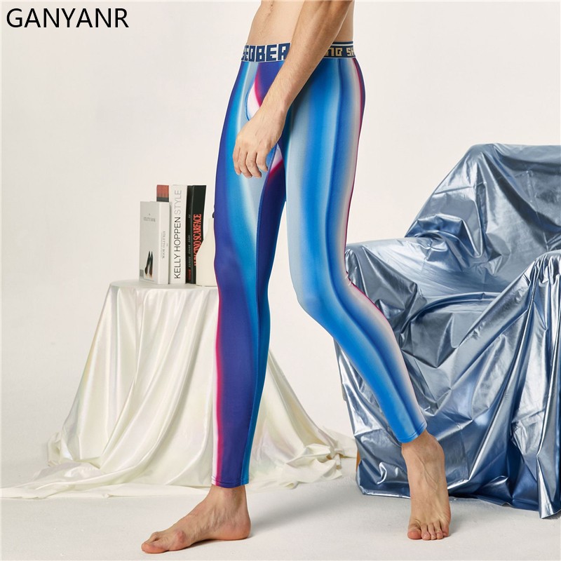 GANYANR 남성용 러닝 타이츠, 압박 바지, 체육관 - Winter Yoga Clothing 리뷰 및 가격