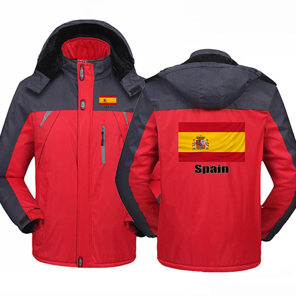 2026 축구 팀 가을, 겨울 남성 스페인 국기 로고  - Winter Clothing Logos 리뷰 및 가격