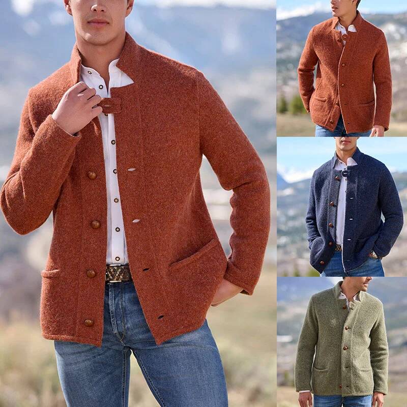 스탠드업 칼라 수트 재킷 캐주얼 레트로 버튼업 재킷 코 - Winter Clothing Taiwan 리뷰 및 가격