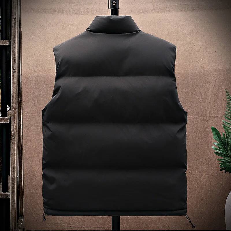 남성용 면 조끼 패딩 민소매 코트 남성용 단색 재킷 가 - Winter Clothing Taiwan 리뷰 및 가격