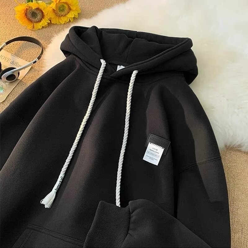 남성 후드티 패션 의류 개성 라벨 프린트 후드 오버사이 - Winter Clothing Label 리뷰 및 가격