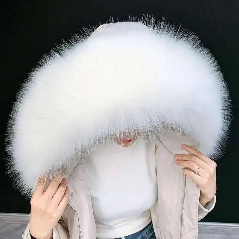 분리형 가짜 모피 칼라 초대형 따뜻한 가짜 모피 스카프 - Winter Clothing Women Sale 리뷰 및 가격