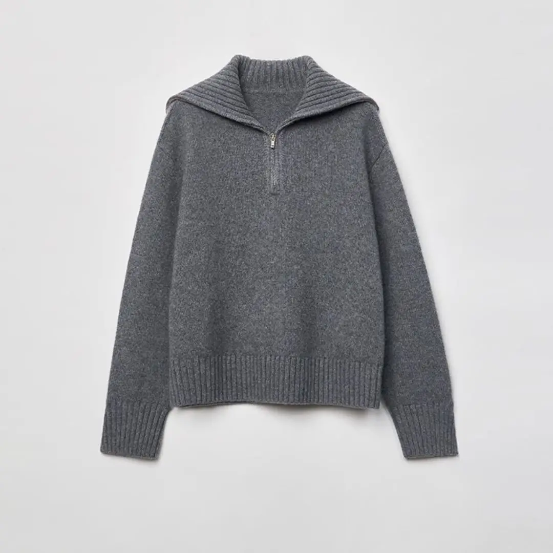 WinvyNee 여성 의류 100% 울 그레이 스웨터, - Winter Clothing Plus Size 리뷰 및 가격