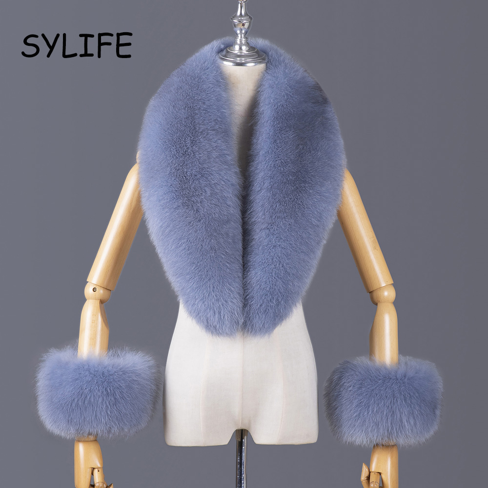 2025 리얼 폭스 퍼 칼라 겨울 여성용 고급 털 스카 - Winter Clothing Women Sale 리뷰 및 가격