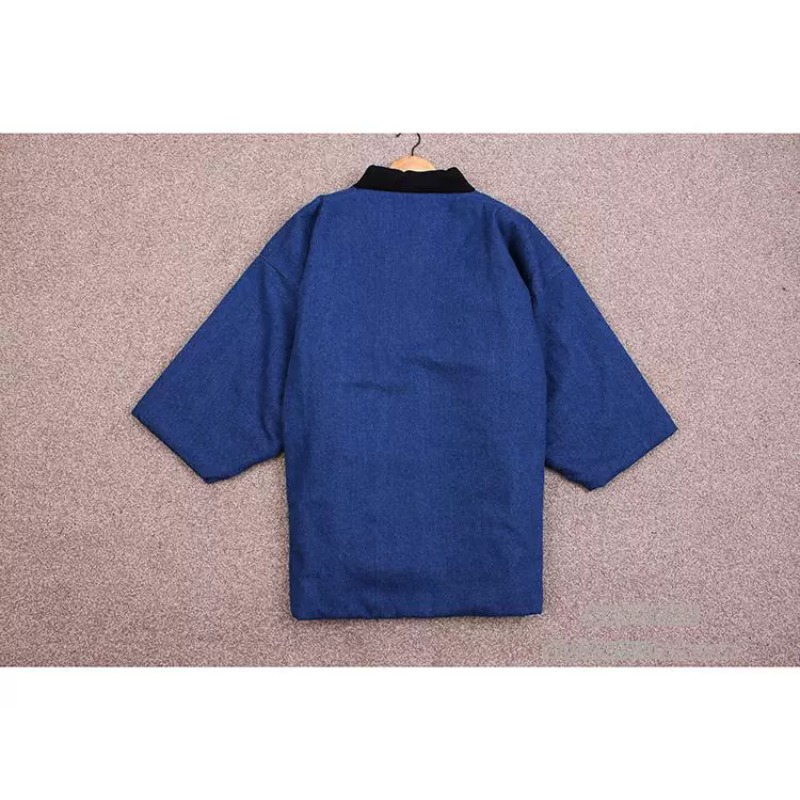 남성 여성 데님 한텐 자켓 겨울 기모노 가디건 일본식  - Traditional Winter Japanese Clothing 리뷰 및 가격