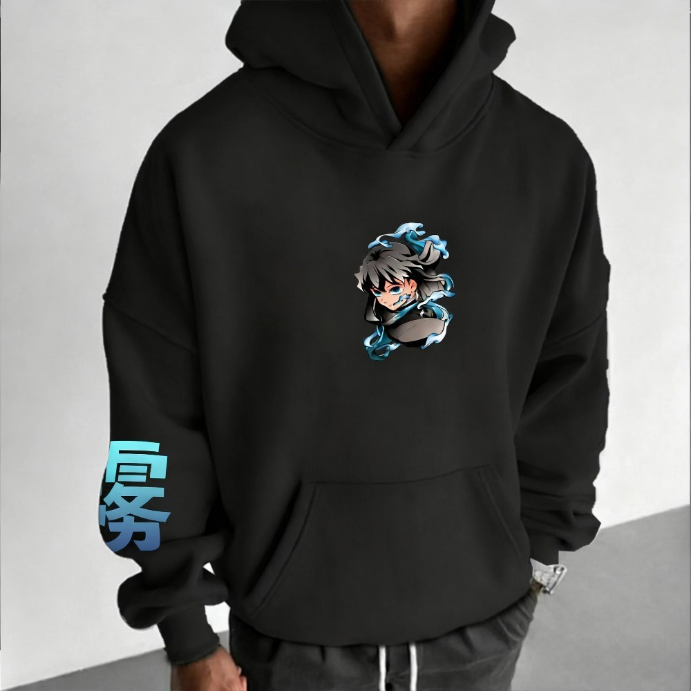 Demon Slayer 남성용 후드 티셔츠 Muichi - Winter Clothing Japan 리뷰 및 가격