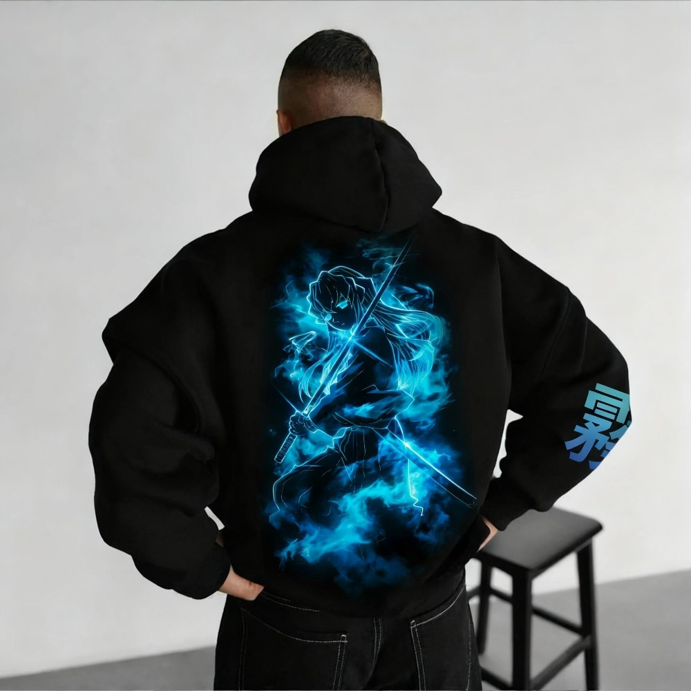Demon Slayer 남성용 후드 티셔츠 Muichi - Winter Clothing Japan 리뷰 및 가격