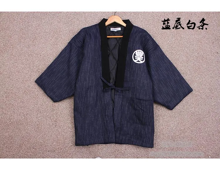 Hanten Jacket 남성 패딩 코튼 겨울 일본 빈 - Traditional Winter Japanese Clothing 리뷰 및 가격