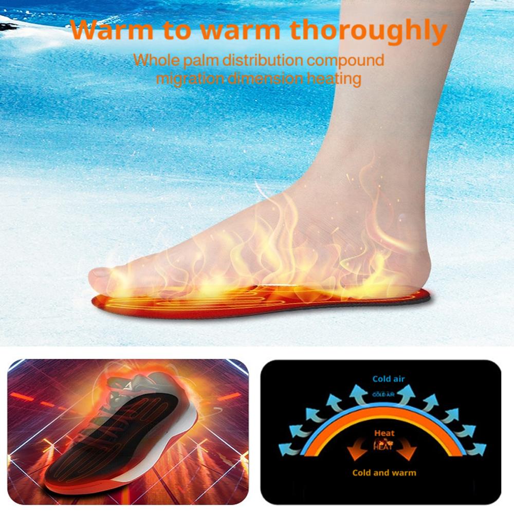 가열식 깔창, USB 충전식 발 온열 깔창 겨울 야외  - Heated Insole Rechargeable 리뷰 및 가격