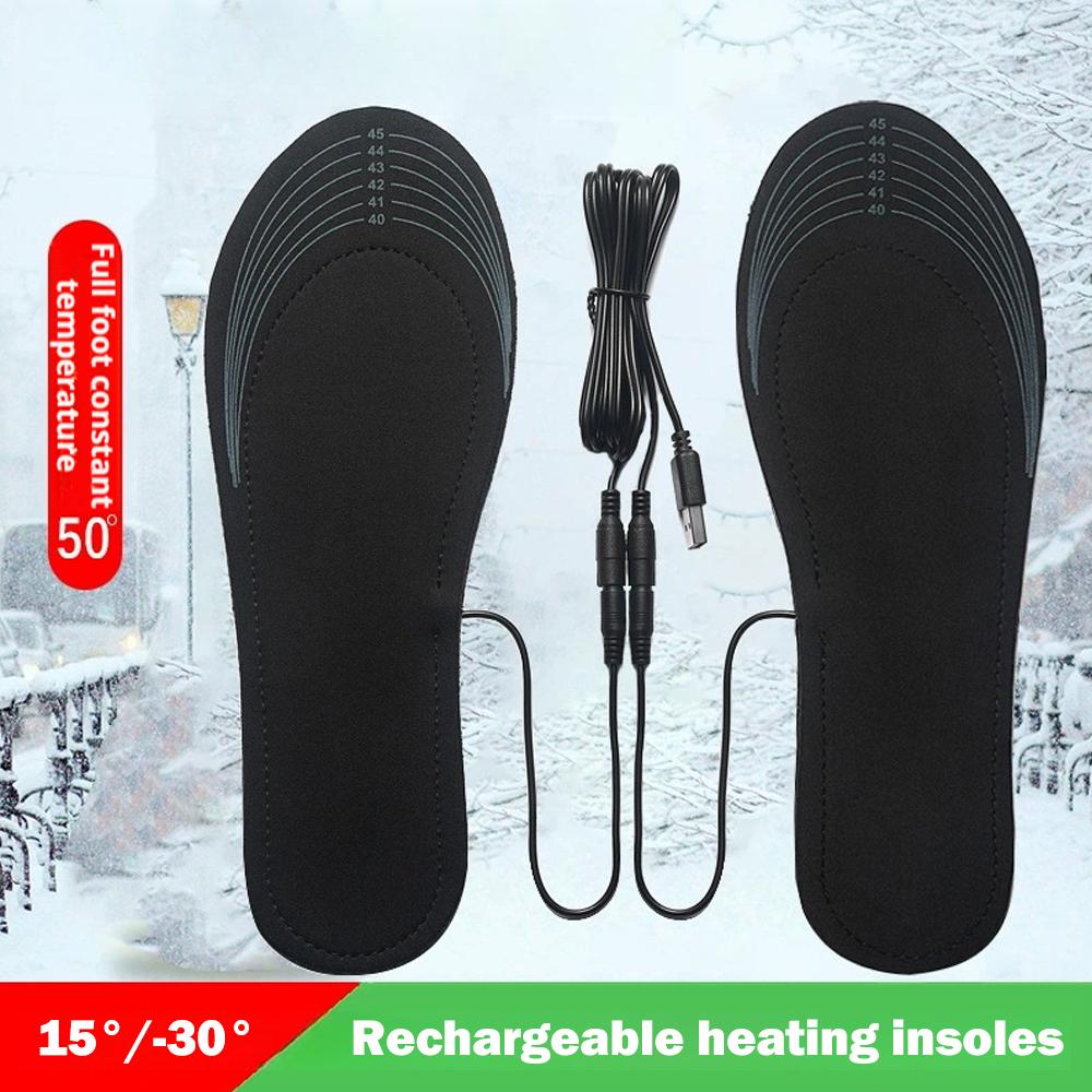 가열식 깔창, USB 충전식 발 온열 깔창 겨울 야외  - Heated Insole Rechargeable 리뷰 및 가격